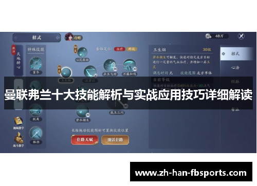 曼联弗兰十大技能解析与实战应用技巧详细解读